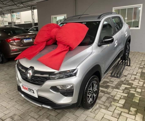 Renault Kwid OUTSIDER 1.0 - Prata - 2024/2025