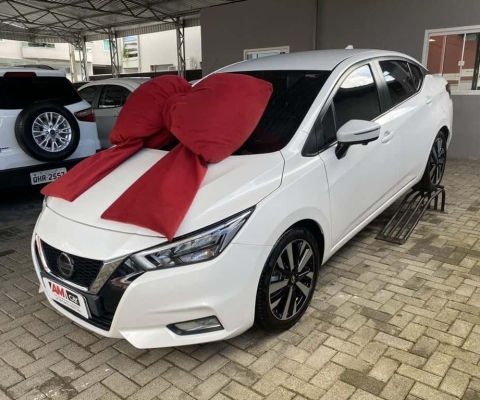 Nissan Versa EXCLUSIVE 1.6 CVT - Branca - 2022/2023