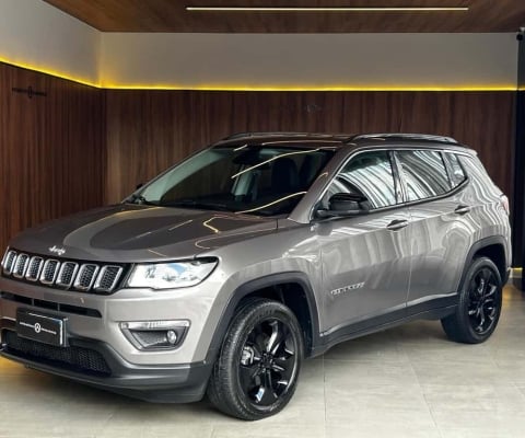 Jeep Compass LONGITUDE 2.0 4x2 Flex 16V Aut. - Cinza - 2018/2018