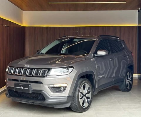 Jeep Compass LONGITUDE 2.0 4x2 Flex 16V Aut. - Cinza - 2018/2018