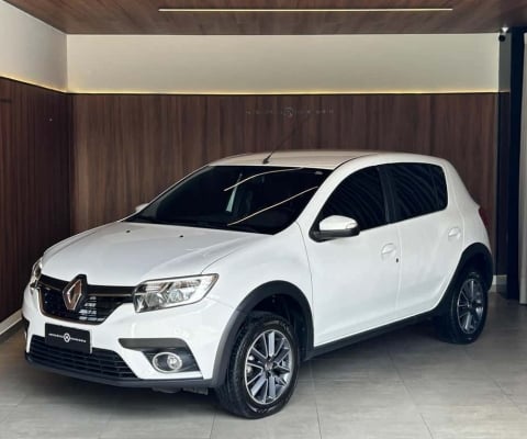 Renault Sandero INT16CVT - Branca - 2019/2020