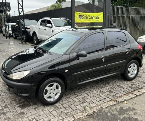 PEUGEOT 206 1.4 COMPLETO BAIXO KM IMPECAVEL 