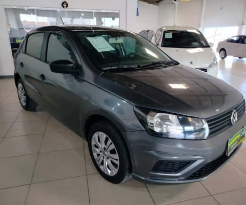 Volkswagen Gol 1.0 Flex 12V 5p  - Cinza - 2019/2020