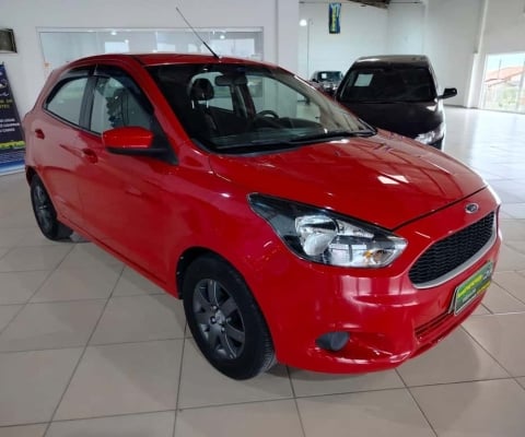 Ford KA 1.0 SEL TiVCT Flex 5p  - Vermelha - 2014/2015