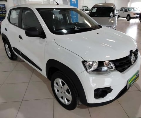 Renault Kwid Zen 1.0 Flex - Branca - 2017/2018