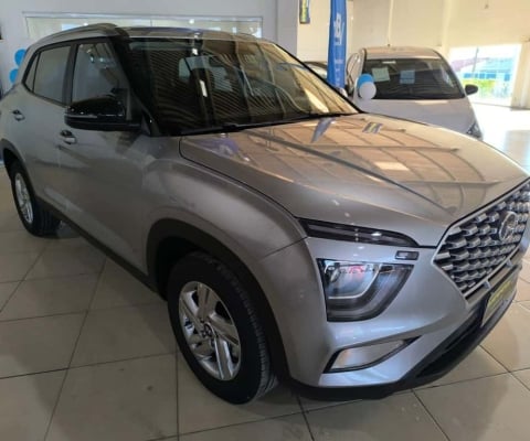 Hyundai Creta Comfort 1.0 TB 12V Flex Aut.  - Prata - 2024/2025