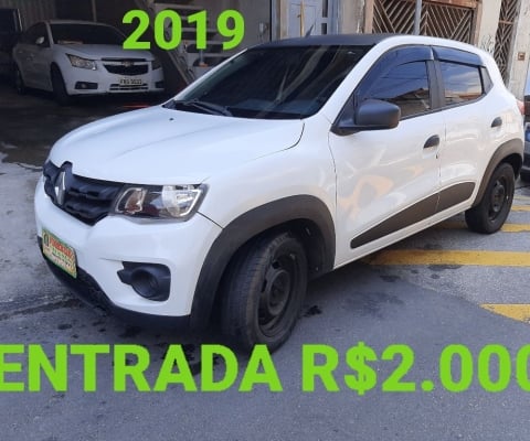 KWID 2019 ENTR. R$ 2.000 FÁCIL APROVAÇÃO * PLANOS PARA NEGATIVADO