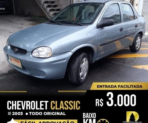 CORSA 03 ENT. R$ 3.000 FÁCIL APROVAÇÃO * PLANOS PARA NEGATIVADO