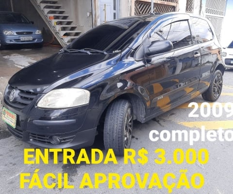 Fox 2009 Completo Entr. R$ 3.000 Fácil Aprovação 