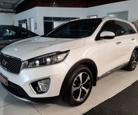 SORENTO EX 3.3 V6 AUTOMÁTICO 7 LUGARES TETO SOLAR ELÉTRICO E TETO PANORÂMICO DE VIDRO TOP 