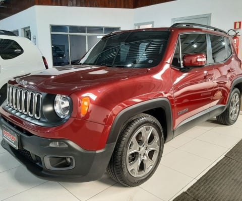 JEEP RENEGADE LONGITUDE AUTOMÁTICA 6 MARCHAS 1.8 FLEX ANO 2016 IPVA 2025 PAGO 