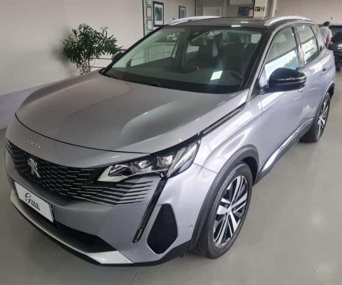 Peugeot 3008 Griffe 1.6 Turbo 16V 5p Aut.  - Prata - 2021/2022