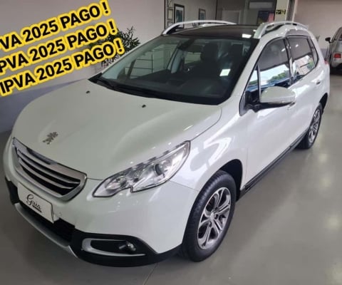 Peugeot 2008 Griffe 1.6 Flex 16V 5p Aut.  - Branca - 2016/2017