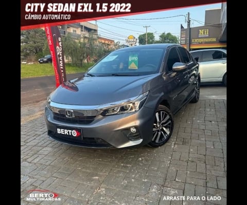 HONDA CITY Sedan EXL 1.5 Flex  16V 4p Aut.