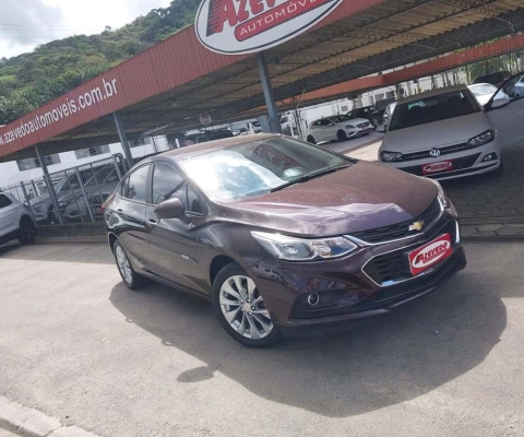 Chevrolet Cruze LT 1.4 16V Turbo Flex 4p Aut.  - Vermelha - 2018/2019