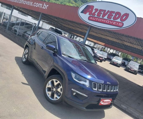 Jeep Compass LONGITUDE 2.0 4x2 Flex 16V Aut.  - Azul - 2019/2019