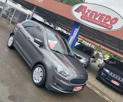 Ford KA SE 1.0 HA C - Cinza - 2018/2019