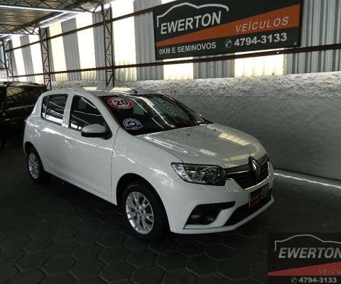 Renault Sandero Zen Flex 1.6 16V 5p Mec. - Branca - 2019/2020