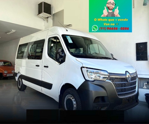 Renault Master L2H2 Media Passageiro 16lugares Completa!!! ZERO KM Pronta Entrega!!!