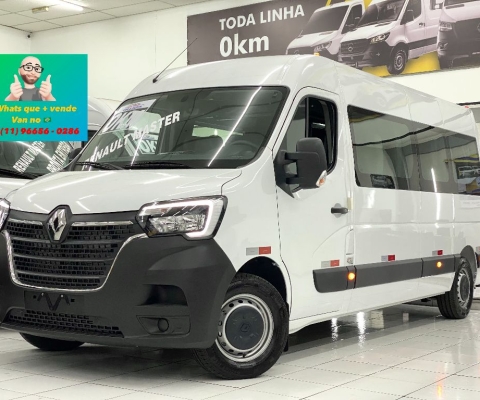 Renault - Master L3H2 Longa Executiva Prime 16 lugares Zero KM Ano 2024 / 2025