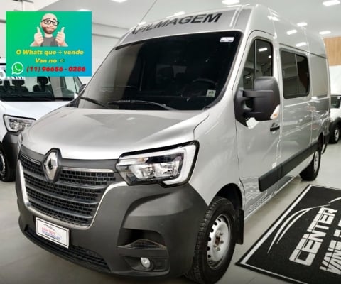 Renault Master L2H2 Mista 6 lugares Caminhonete no documento!!! Novíssima!!! Ano 2022 / 2023 Complet