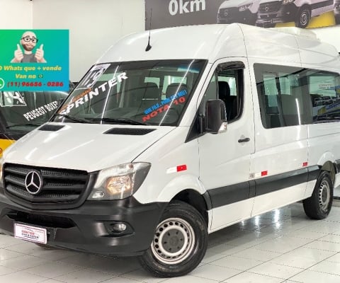 Mercedes-Benz - Sprinter 415 Longa Vitrê Passageiro 16lugares Apenas 58.000kms Ano 2018 / 2019 Apena