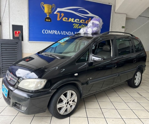 GM ZAFIRA ELITE 2005 COMPLETA 8V  7 LUGARES BANCOS DE COURO ACEITAMOS CARRO NA TROCA WHATSAPP 11-947