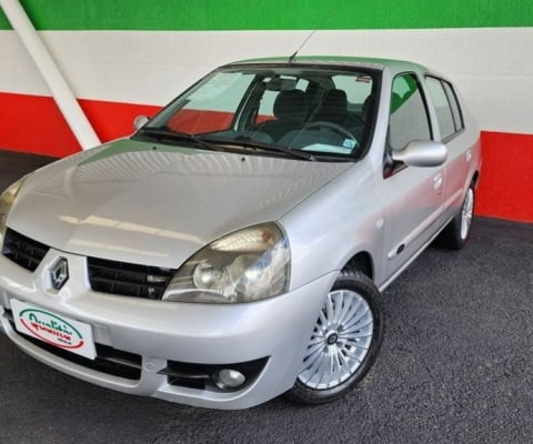 Clio Sedan Privilege 1.6 Flex Completo. Lindo Carro!