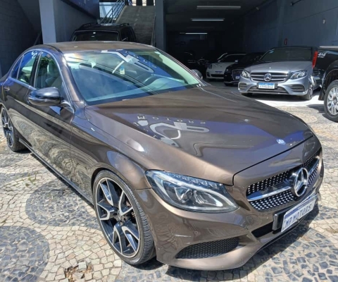 Mercedes-benz C 180 2016 1.6 cgi 16v turbo flex 4p automático