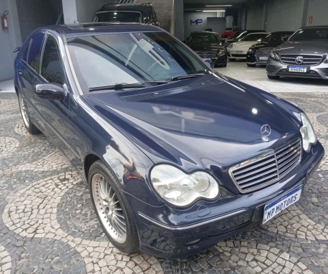 Mercedes-benz C 320 2002 3.2 elegance v6 gasolina 4p automático