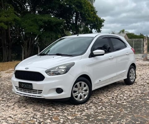 Ford KA 1.0 SE/SE Plus TiVCT Flex 5p  - Branca - 2016/2017