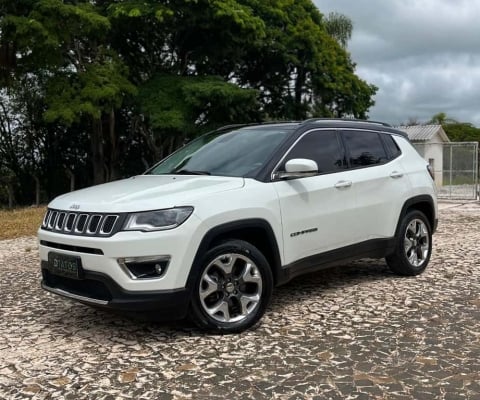 Jeep Compass LIMITED F - Branca - 2016/2017