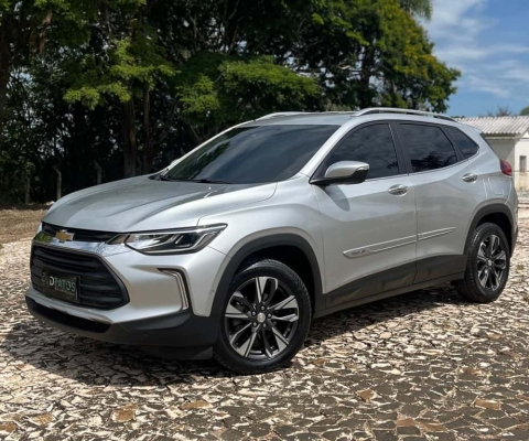 Chevrolet Tracker Premier 1.0 Turbo 12V Flex Aut.  - Prata - 2021/2022