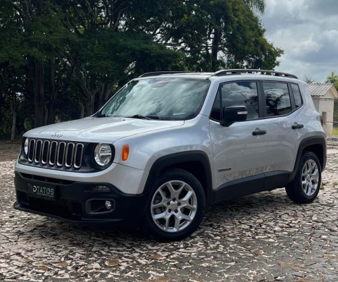 Jeep Renegade Sport 1.8 4x2 Flex 16V Aut.  - Prata - 2017/2018