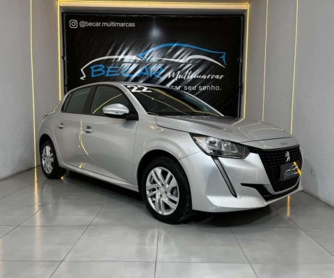 Peugeot 208 Active 1.6 Flex 16V 5p Aut.  - Prata - 2021/2022