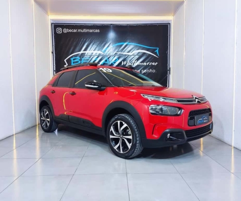 Citroën C4 CACTUS SHINE 1.6 Turbo Flex Aut.  - Vermelha - 2018/2019