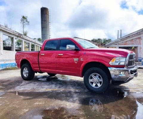 Ram 2500 LARAMIE  6.7 TDI  CD 4x4 Diesel  - Vermelha - 2012/2012