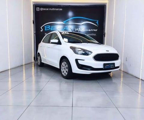 Ford KA 1.0 SE/SE Plus TiVCT Flex 5p  - Branca - 2019/2020