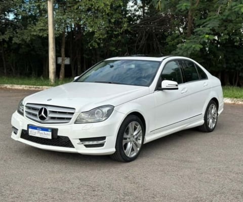 Mercedes-Benz C-200 M.BENZ I/ C 200 CGI - Branca - 2013/2013