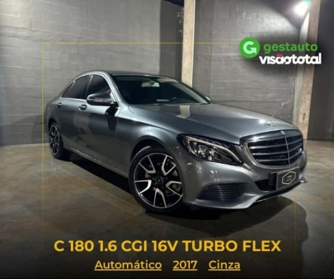 Mercedes-Benz C 180 1.6 CGI 16V TURBO FLEX 4P AUTOMÁTICO