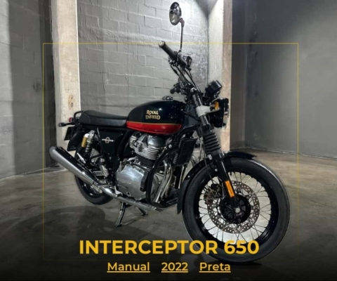 Royal Enfield Interceptor 650 SUNSET STRIP BLACK