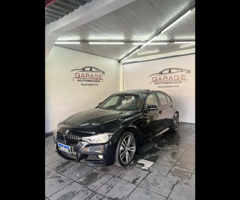 BMW 328i ACTIVE FLEX - Preta - 2016/2017