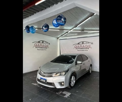 Toyota Corolla GLI18 CVT - Prata - 2016/2017