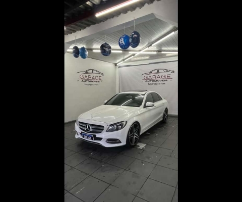 Mercedes-Benz C-200 Avantgarde 2.0 TB 16V 184cv Aut.  - Branca - 2015/2015