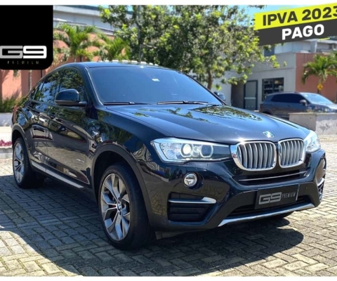 Bmw X4 2017 2.0 28i x line 4x4 16v turbo gasolina 4p automático