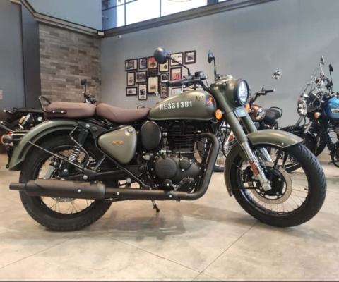 Royal Enfield Classic 350 Signals Marsh Grey