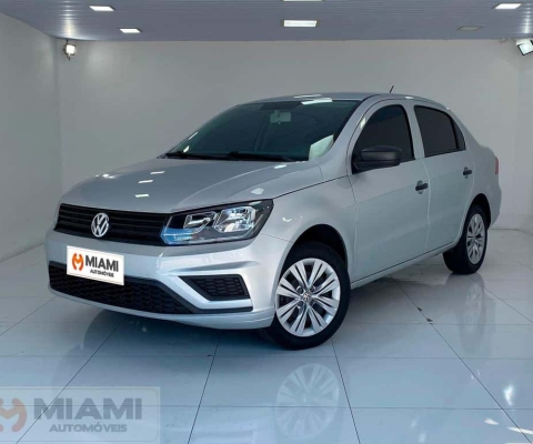 Volkswagen Voyage 1.0 flex - Prata - 2022/2023