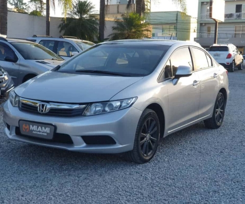 Honda Civic LXS 1.8 - Prata - 2012/2012