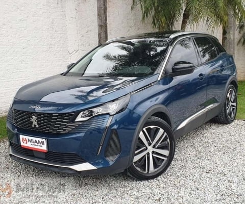 Peugeot 3008 Griffe 1.6 Turbo - Azul - 2022/2023