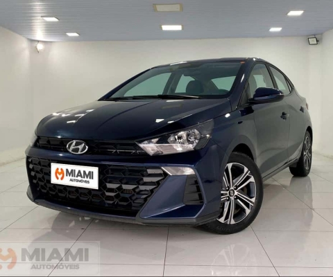 Hyundai HB20S Comfort 1.0 Turbo - Azul - 2022/2023